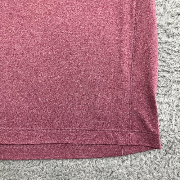 Untuckit T Shirt Mend Medium Light Red Performance Athletic Comfort Tee - Picture 7 of 16